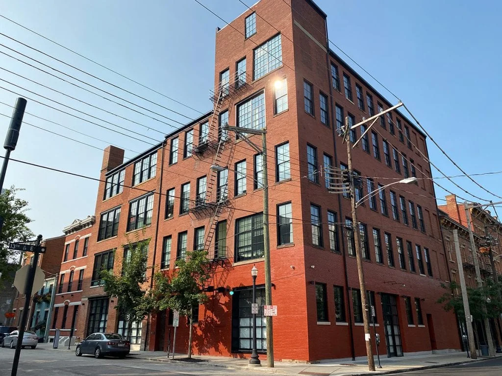 historic building restoration around the corner